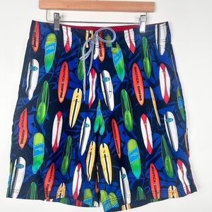 Men’s Nautica colorful swim shorts size 34W